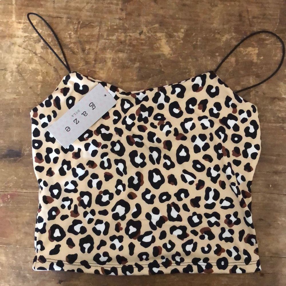BNWT cheetah tank